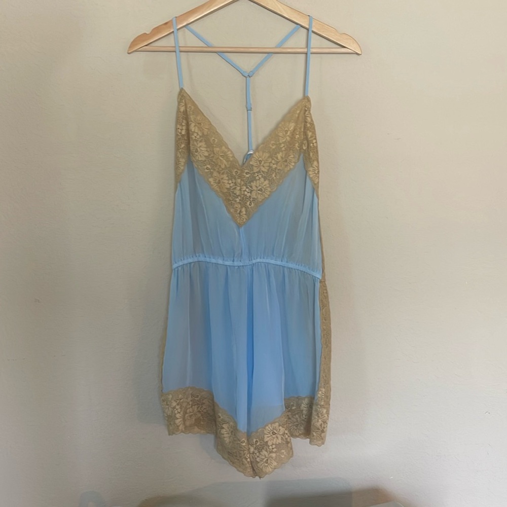 ZARA SATIN STRETCH TEDDY SZ XL